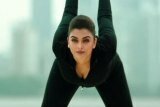 Aishwarya Rai Bachchan in Jazbaa's new track Kahaaniyaan showing aerobics poses