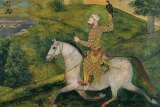 Allavardi Khan on horseback. Artwork from Mughal India: Art, Culture and Empire