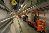 The 27-km long CERN LHC (Large Hadron Collider) tunnel