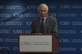 Ranjan Mathai delivering a lecture for CSIS as India's Foreign Secretary. Mathai is now High Commissioner of India in the UK