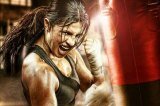Bollywood star Priyanka Chopra shared the first look of biographical film Mary Kom on the Indian boxing champ