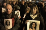 vigil in Belfast in memory of Savita Halappanavar who died in Ireland