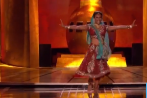 Nina Davuluri performed Bollywood dance in the talent competition of Miss America contest