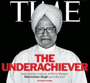 Manmohan Singh on Time Magazine (Asia) cover