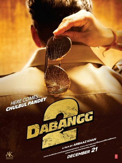 Salman Khan as Chulbul Pandey in Dabangg 2 