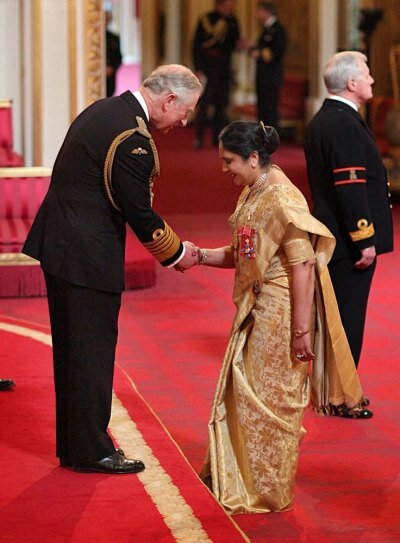Dame Asha was honoured by His Royal Highness The Prince of Wales on March 14 for her services to the field of education 