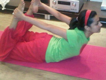 Actress Trisha Krishnan on International Yoga Day