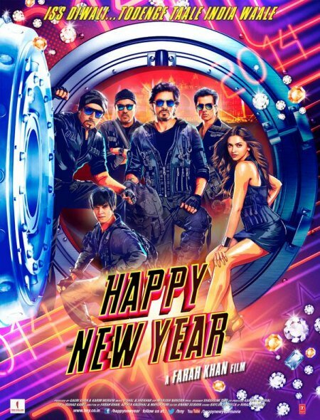 Farah Khan film - Happy New Year starring Shah Rukh Khan, Deepika Padukone, Abhishek Bachchan, Boman Irani, Sonu Sood and Vivaan Shah