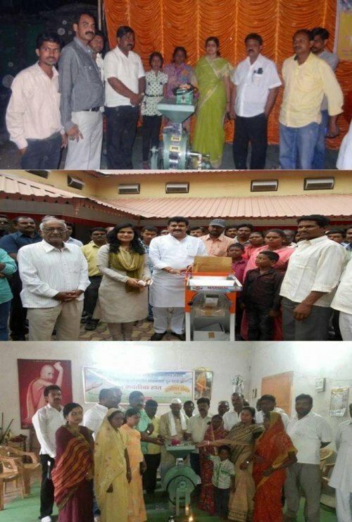 Pune's Apulkee Samajik Sanstha donating flour mills to distressed farmer families in Maharashtra to empower them