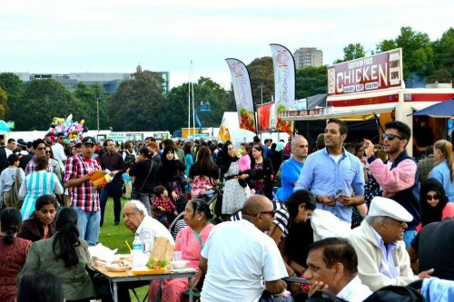 The annual London Mela in Ealing attracted Asians living in London