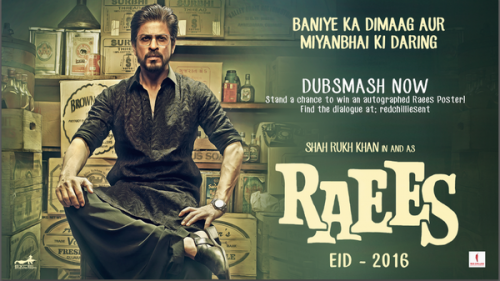 Shah Rukh Khan new look inspired by the 70s and 80s in Raees teaser