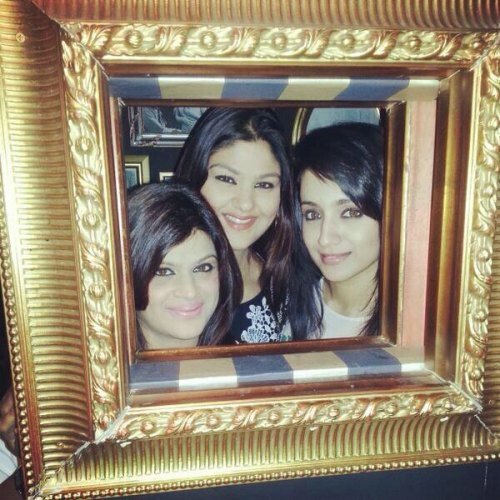 Trisha Krishnan with friends at Le Cirque with friends