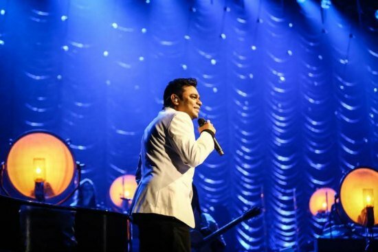 AR Rahman concert at the O2 - the music maestro's live performance was a sold out event