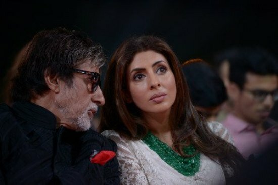 Amitabh Bachchan dedicated his award to his daughter Shweta Bachchan Nanda who also attended the event