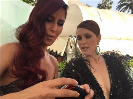 At Cannes 2015, Katrina Kaif meets Hollywood star Julianne Moore for selfies