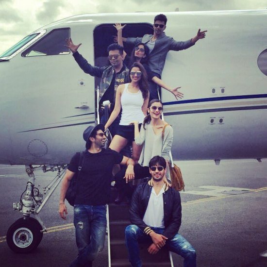 Bollywood Dream Team heading to Chicago on private jet. They will perform at Chicago's Sears Center on Friday night