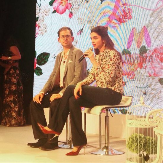 Deepika Padukone at the launch event of All About You line of clothing