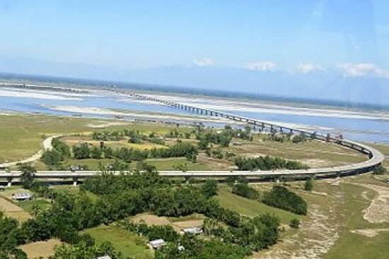 Dhola Sadiya bridge connecting Assam and Arunachal Pradesh