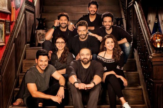 First Look poster of Golmaal Again shows a happy family of Golmaal star cast