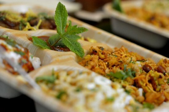 Potli chaat festival- chaat platter featuring all Chaat dishes of the week