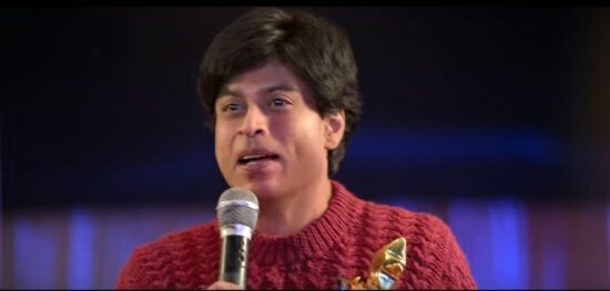 SRK impresses in and as Fan Gaurav Chanana in the upcoming Bollywood film Fan - makeup courtesy - Academy Award winning artist Greg Cannom 