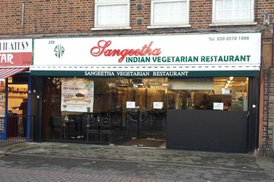 Sangeetha vegetarian restaurant Hounslow West London