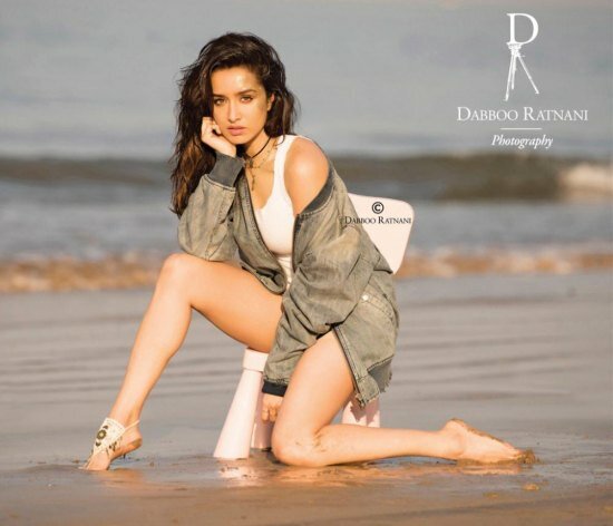 Shraddha Kapoor sizzles in the beach-look in the 2017 Daboo Ratnani Calendar