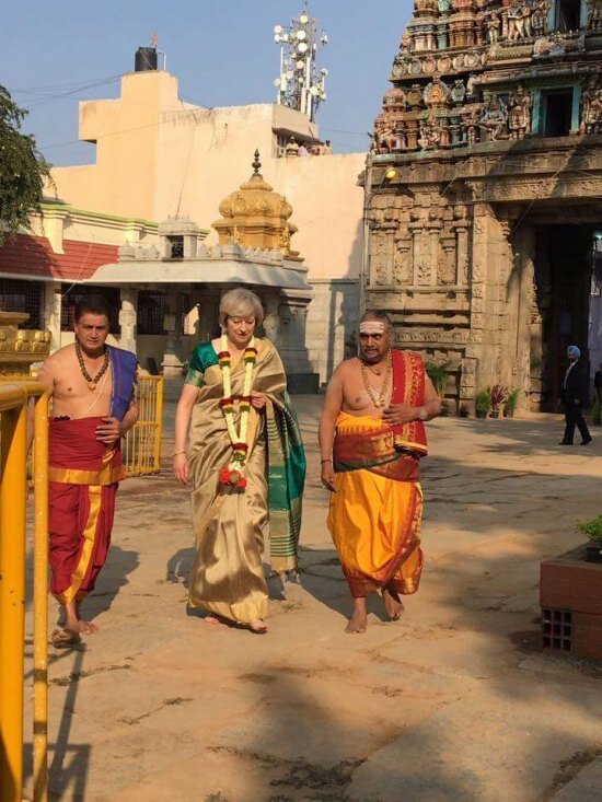 Theresa May impressed everyone - fans and critics alike - in the saree